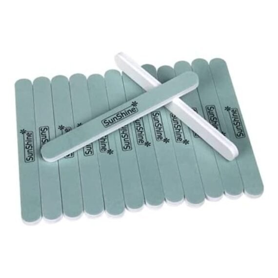 15 Pcs - 600/3000 Super Shine Buffer Sanding Nails File Multicolour
