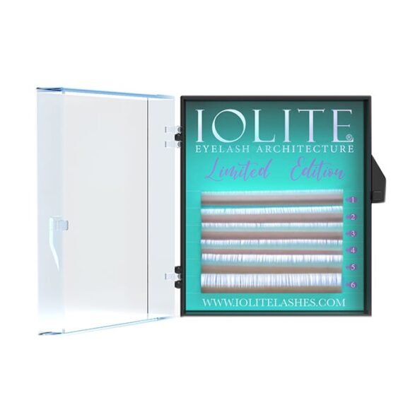 C Curl .07T Mix2 Color Eyelash Extension Light Blue