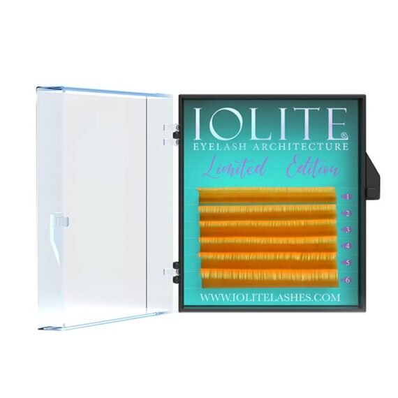 B Curl 7T Mix2 Color Eyelash Extension Orange