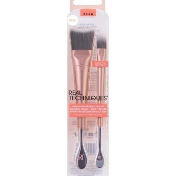 Skincare Brush Duo Multicolour