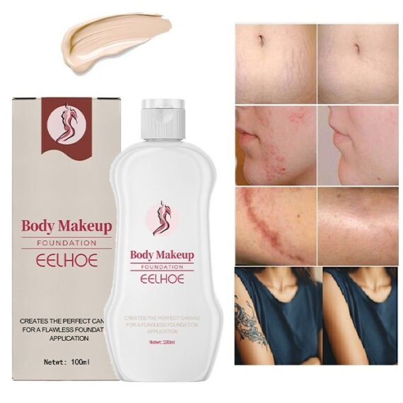 Body Makeup Foundation-Coverage Perfector Tatoo Concealer Waterproof Covering Body Tattoo Scars 100ml