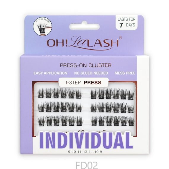 30pcs eyeash clusters extension create natural wispy look self adhesive no need glue. DIY eyelash for women