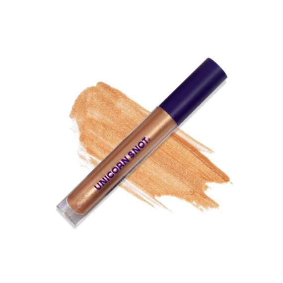 UNICORN SNOT Liquid Metal Lip Paint | Intense Pigment, Non-drying, Metallic Lip Color Makeup for Holiday, Stocking Stuffers, Christmas Gift | Vegan & Cruelty-free Lip Makeup - DUNE (Light Sand)