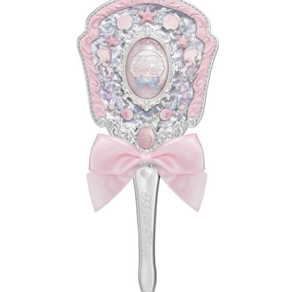 Shell's Jewel Hand Mirror - Pink Seashell