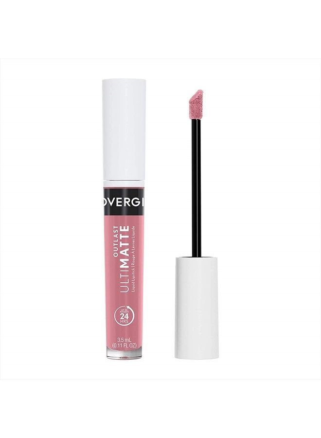 Outlast Ultimatte One Step Liquid Lip Color, Rose, Yay, Rose, 0.12 Fl Ounce, Yay, Rosé 115 (99350047205)