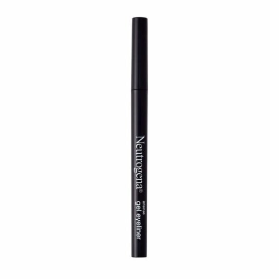 Intense Gel Eyeliner with Antioxidant Vitamin E, Smudge- & Water-Resistant Eyeliner Makeup for Precision Application, Jet Black, 0.004 oz