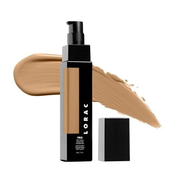 PRO Soft Focus Longwear Foundation, Shade 8| Full Coverage | Lightweight | Water-Resistant | Oil-Free