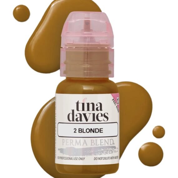 Tina Davies Ink Brow Pigments Blonde Unleash Your Creativity With High-Quality, Bold Pigments For Stunning Brows 15Ml