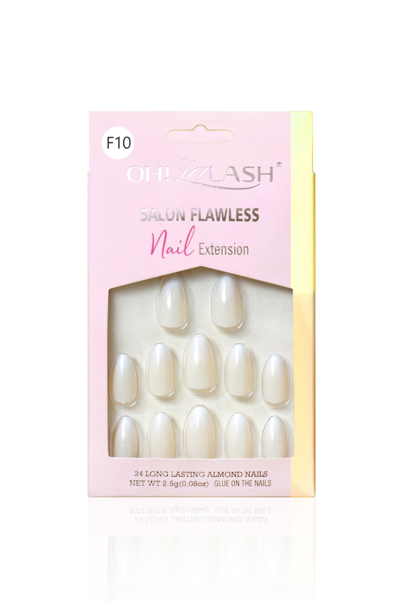 Designer False Nail Tips, Full Cover ABS Art Tips with Almond Cover