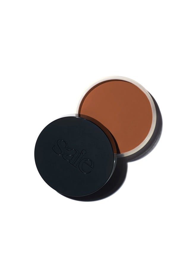 Sun Melt Bronzer - Buildable Cream-Balm Bronzer For Face Sculpting - Cream Contour with Velvet Finish - Tan Bronze (1 oz)