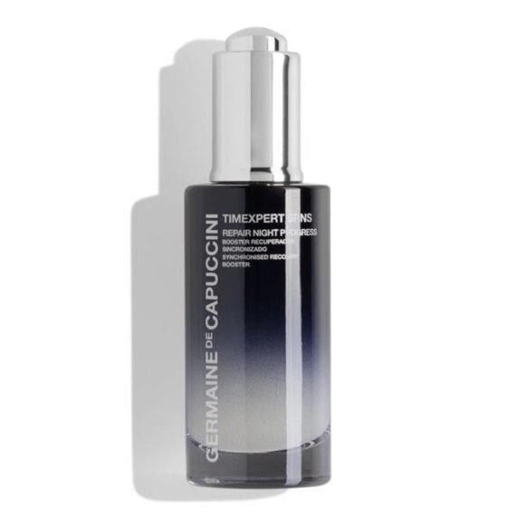 Timexpert SRNS Repair Night Progress Serum - Advanced Anti-Aging Booster with Innovative Active Ingredients - Hyaluronic Acid + Vitamin C - Power of Absorption - 1.7 oz