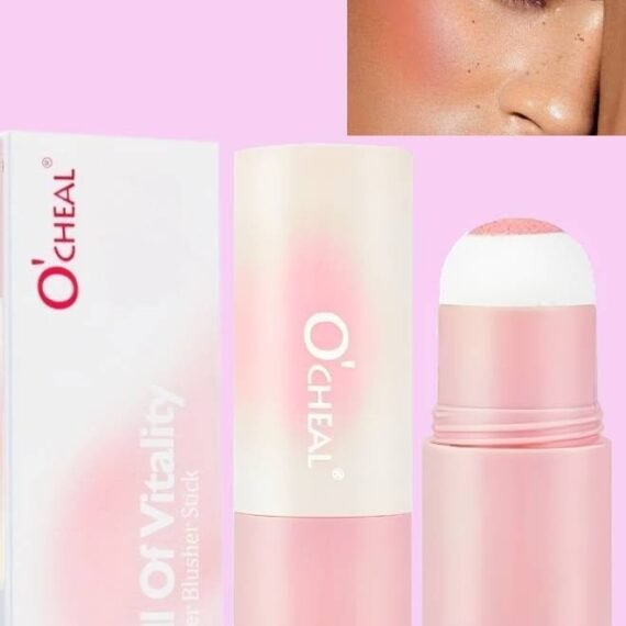 Vitality Air Cushion Blush Stick Sponge Head Face Rouge Contouring Pen Waterproof Natural Look Blush Stick Waterproof Natural Look Blush Stick Soft Face Brightening Contour Shadow Blush Powder 04