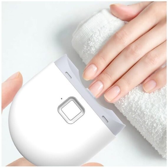 Electric Nail Clippers, Rechargeable Nail Clippers with Light, 2 Speed Adjustable Electric Nail Clippers, Electric Nail File, Portable Nail File, Suitable for Children, The Elderly, Adults