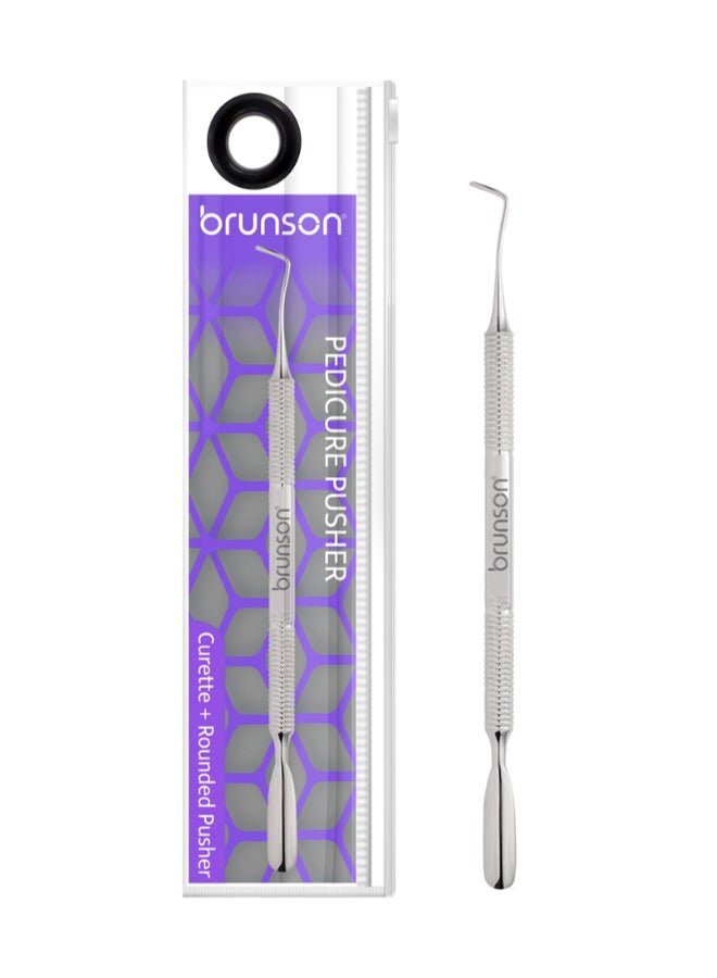 Pedicure Pusher And Ingrown Tool (Curette Rounded Pusher) Dual Ended Nail Tool Remove Callus And Pterygium BPP201