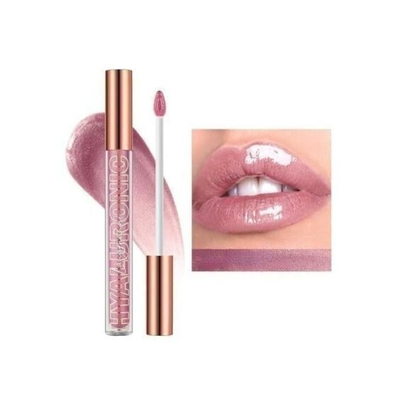 "LANGMANNI Hyaluronic Acid Glitter Lip Glaze: Eight Shades of Moisturizing Brilliance" (#03)
