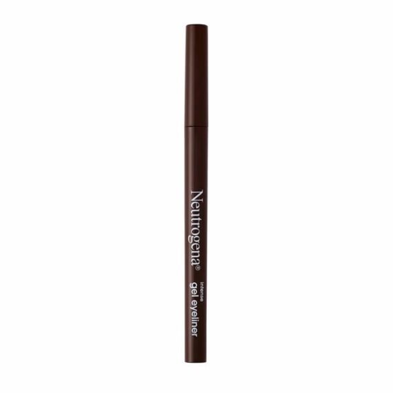 Intense Gel Eyeliner with Antioxidant Vitamin E, Smudge- & Water-Resistant Eyeliner Makeup for Precision Application, Dark Brown, 0.004 oz