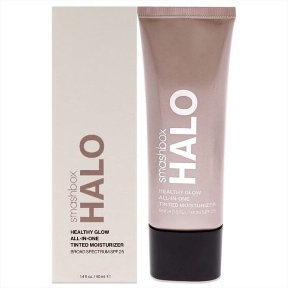 SmashBox Halo Healthy Glow All-In-One Tinted Moisturizer SPF 25 - Light Medium Women Foundation 1.4 oz