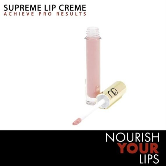 Supreme Lip Creme - Adorn Your Lips with Rich Color and Full Coverage - Lightweight and Non-Drying Formula - Creamy Blend Applies Perfectly Smooth - Angel Cake - 0.64 oz