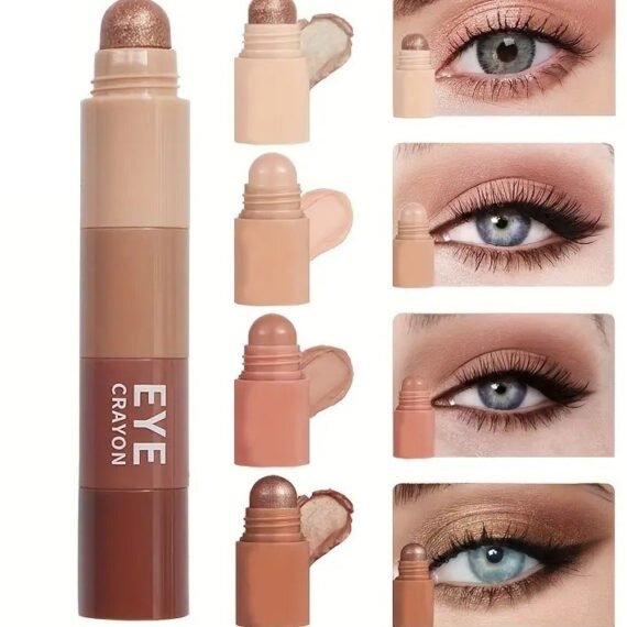 4 In 1 Nude Matte Lipstick Pencil Kit Velvet Red Makeup Cup Non-stick Lips Pen Multicolor Lip Tint Cosmetic Lipstick