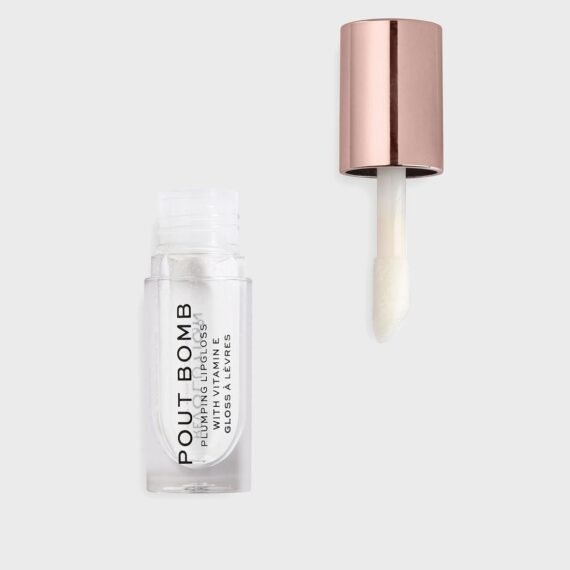 Revolution Pout Bomb Plumping Gloss Glaze Clear