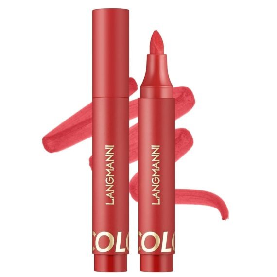 Luxurious  Liquid Lip Liner: Waterproof, Color-Boosting, Long-Lasting Lipstick Pen Trio (#01)