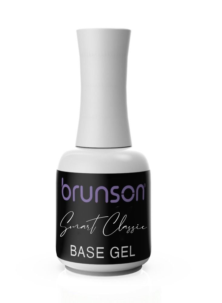 Gel Nail Polish Strong Base Coat for Nails Long Lasting Gel Polish Base Gel for Chip Free Shine Strengthens Weak Brittle Nails Promotes Nail Health 15ml