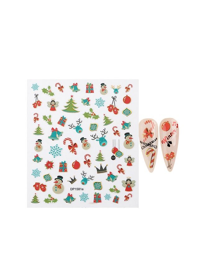 3D Design Stickers For Nails Art Decoration dp1581a