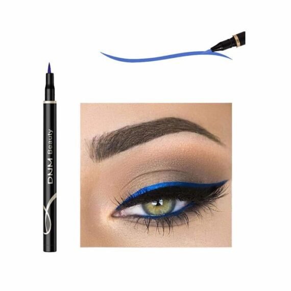 Cat Eye Makeup Waterproof Neon Colorful Liquid Eyeliner Pen Make Up Comestics Long-lasting Black Eye Liner Pencil Makeup Tools (blue)