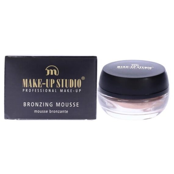 Make-Up Studio Professional Make-Up Face Bronzing Mousse - Airy Mousse - Easily Create A Nice Bronzed Effect - Apply On The Face Or Over Foundation - For A Sun Kissed Look - Shade 1-0.51 Oz