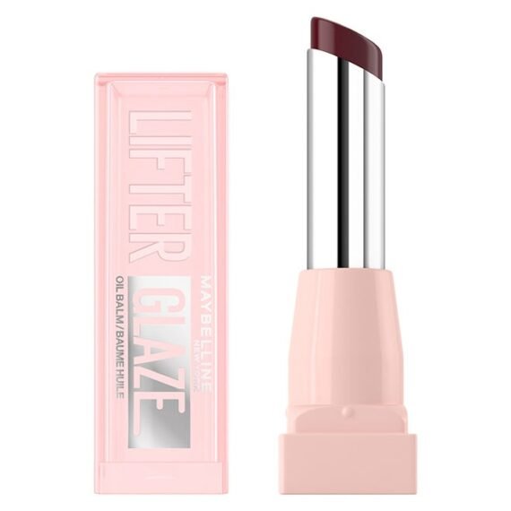 Maybelline New York Lifter Glaze Oil Balm, Hydrating Oil Balm With Hyaluronic Acid, Up to 24H Hydration, Espresso Kiss 010