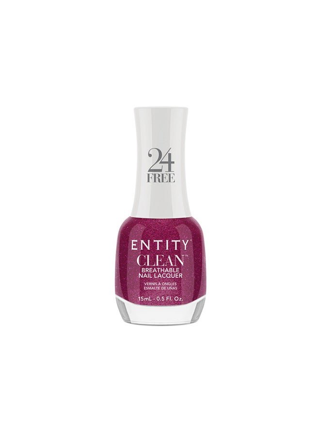 Clean Breathable Nail Lacquer - Sparkle & Shine 15ml