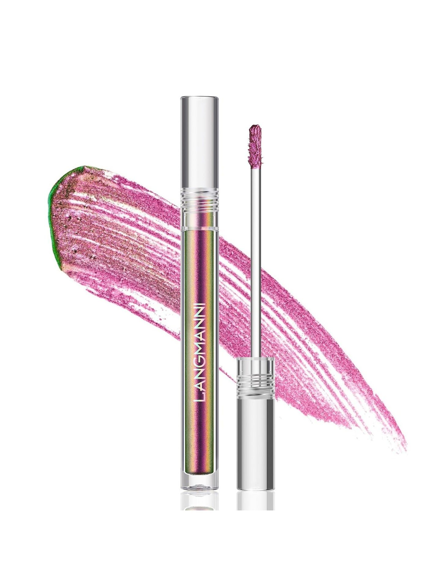 Langmanni Chameleon Liquid Eyeshadow: 6 Shades of Diamond Sparkle in a Single Tube!(L2201-B)