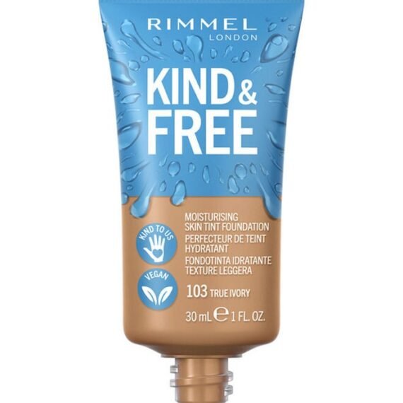 Kind & Free Foundation - 103 - True Ivory, 30ml