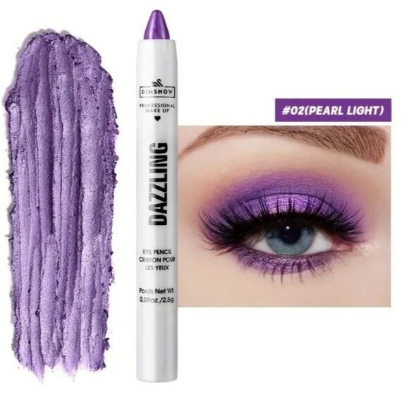 Vibrant Pearl Glitter Eyeshadow Pen - Liner & Shadow Combinations - Waterproof, Sweat-Proof, Smudge-Proof, Brightening Highlighter for Music Festivals, Under Crease, Eyelid Application #2