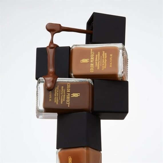 Color Perfect Liquid Full Coverage Foundation Makeup, Rum Spice, 1 Ounce