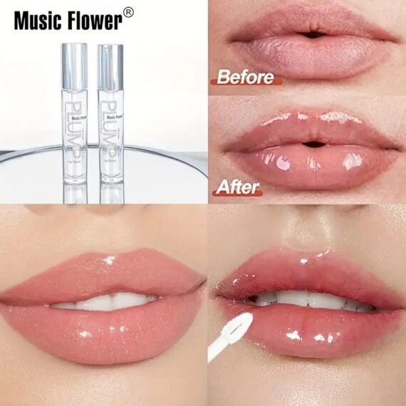 Charming Smudge Proof Lip Plumper Lip Gloss: Shiny Liquid Lipstick and Nourishing Lip Stain