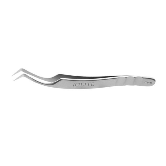 Professional Eyelash Tweezer Curved Stainless Steel Expert Tweezer