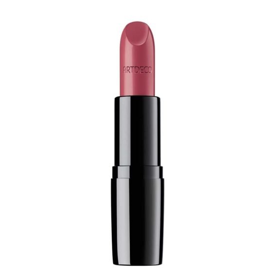 ARTDECO Perfect Color Lipstick - Perfect Rosewood - Glide-On Lipstick - Rich Color & Plumping Effect - Creamy, Pearly Finish - Hyaluronic Acid - Long Lasting - Lip Plumper - Makeup - 0.14 Oz