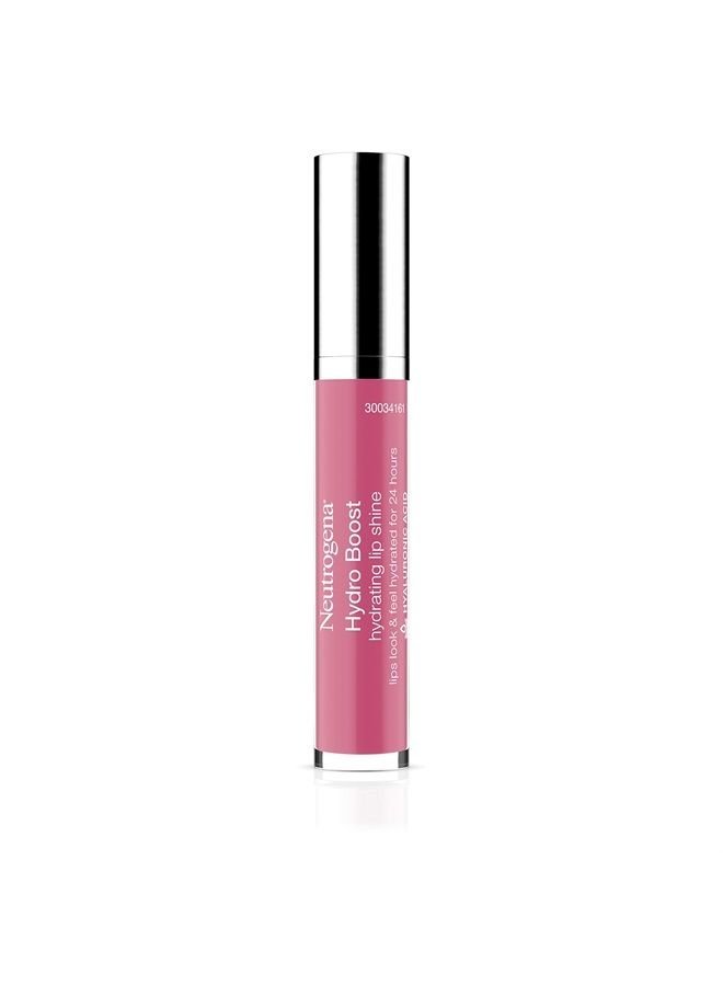 Hydro Boost Moisturizing Lip Gloss, Hydrating Non-Stick and Non-Drying Luminous Tinted Lip Shine with Hyaluronic Acid to Soften and Condition Lips, 50 Radiant Rose, 0.10 oz