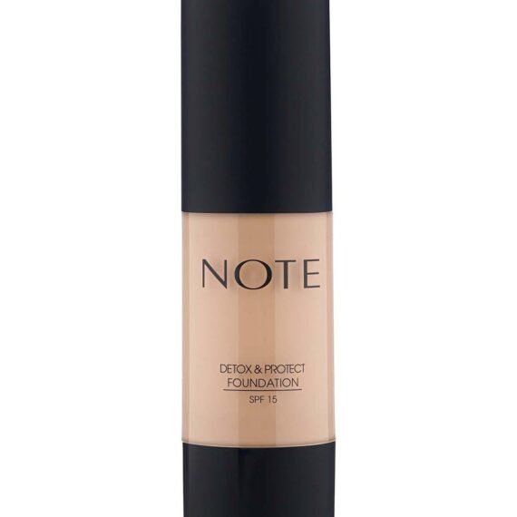Note Detox And Protect Foundation 02 Pump - Natural Beige