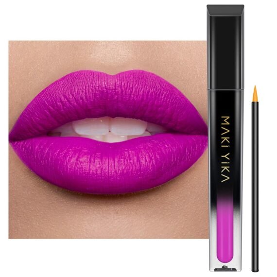 MAKI YIKA Hot Pink Lipstick for Women Color stay Long Lasting Lipsticks, No Smudge Matte Liquid Lipstick Transferproof Cruelty-Free Lip Color |Pink Soul