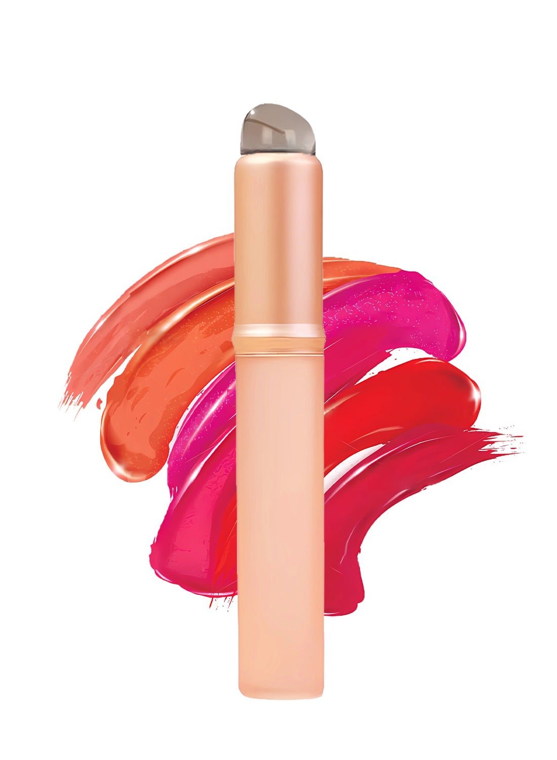 Fingerlike Silicone Lip Brush, Silicone Lip Applicator for Lipstick & Lip Gloss & Lip Tint & Lip Mask, Lip Makeup Brush with Dust Cap, Concealer Applicator