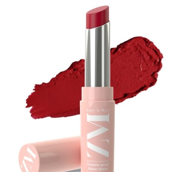 Transfer-Proof Power Matte Lipstick, 3.2 gm Selfie Red