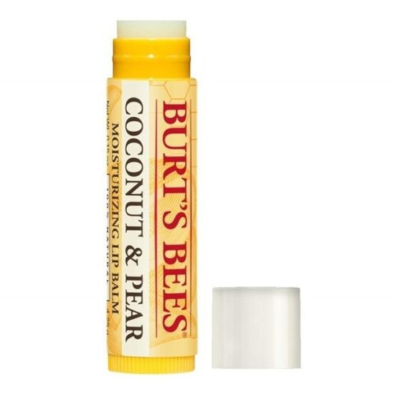 Lip Balm, Moisturizing Lip Care, 100% Natural, Coconut & Pear (2 Pack)