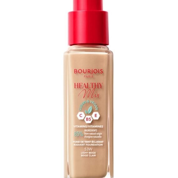 Healthy Mix Clean Foundation - 53W - Light Beige, 30ml Light Beige