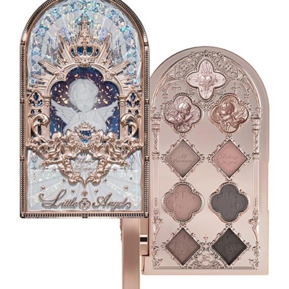 Little Angel 9-Color Eyeshadow Palette 01 Eden's Angel - Peachwood Fig Palette 10.5 Grams