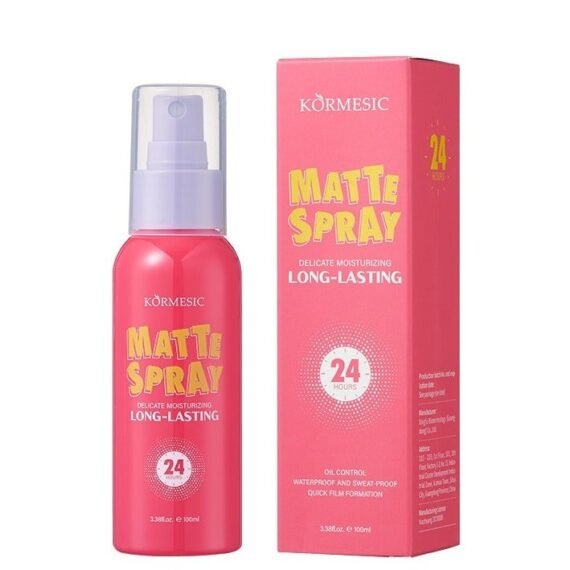 Matte Finish Setting Spray - 100ml Long-Lasting Oil-Control Makeup Fixer