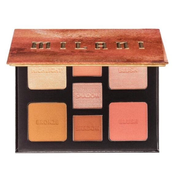 Cosmetics All-Inclusive Eye, Cheek & Face Palette -110 Light To Medium