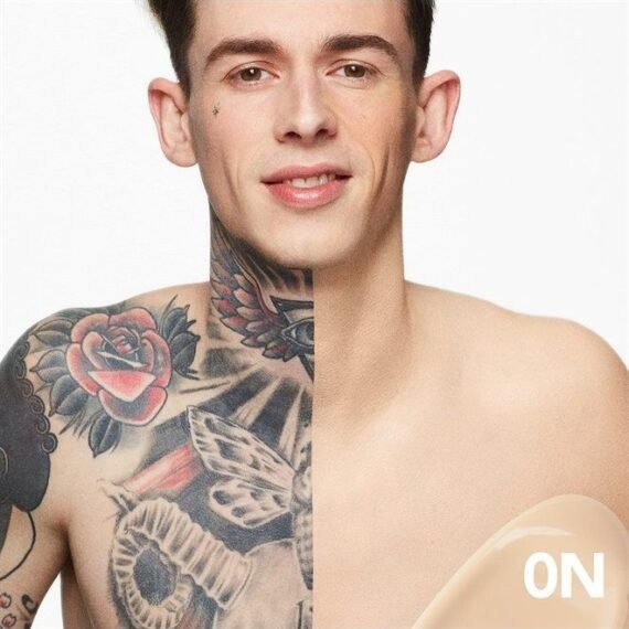 Leg and Body Makeup Foundation with SPF 25, 85N Deep Natural, 3.4 Fl. Oz.