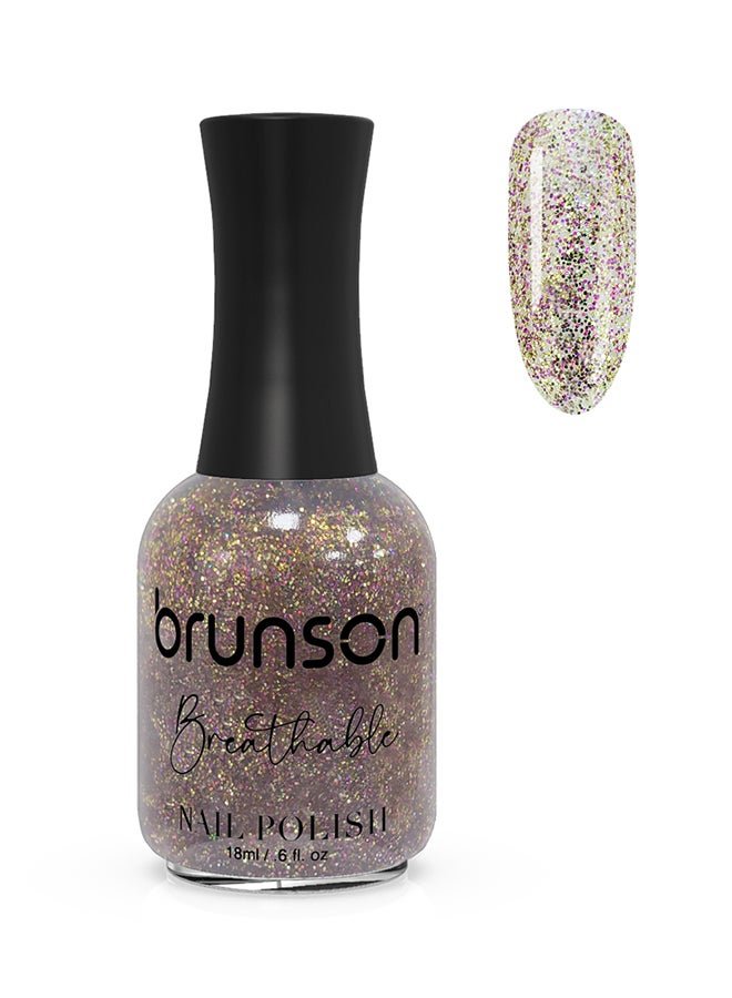 Breathable Nail Polish Halal nail polish Wudu friendly Quick-Dry Vegan long lasting but easy peel off 18ml BH253